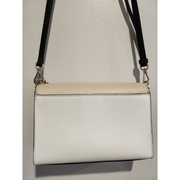 Kate Spade Carson Convertible Crossbody Bag Nimbus Warm Beige Multi - Picture 7 of 15